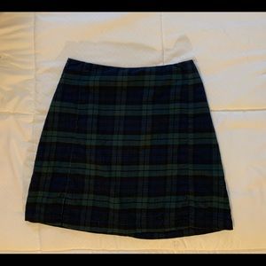 Gingham print Brandy Melville Cara skirt